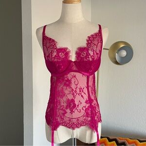 Frederick's of Hollywood Coquette Lace Corset
